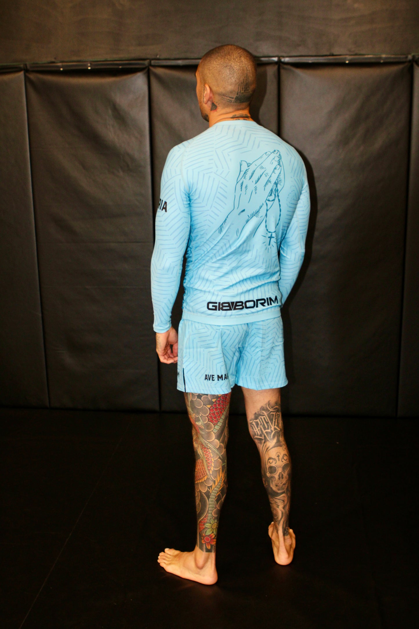 'Ave Maria' Long Sleeve Rashguard