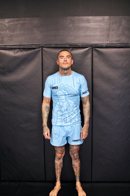 'Ave Maria' Short Sleeve Rashguard