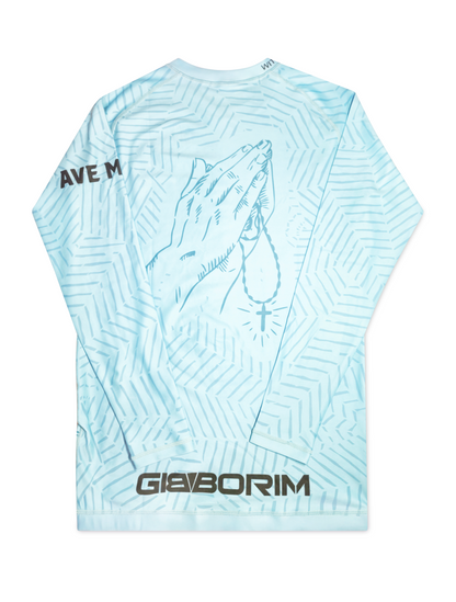 'Ave Maria' Long Sleeve Rashguard