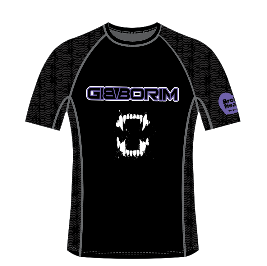 LIMITED EDITION - TEAM SHORTUS DAWG MENTALITY RASHGUARD